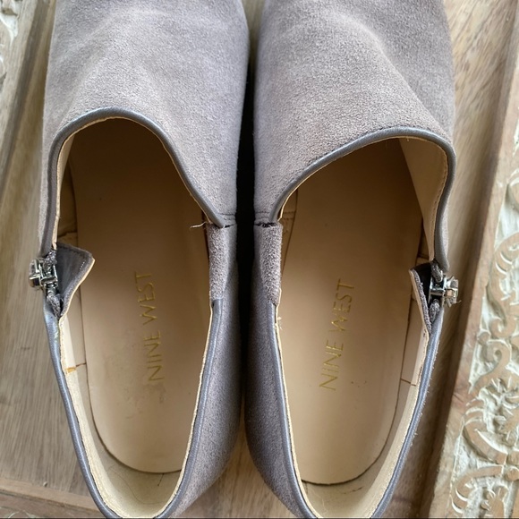 Nine West Nanshe Suede Ankle Booties - Picture 4 of 10